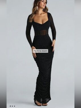 Windsor Rhinestone Dress NWT